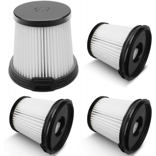 4 Pack IW3511 BU3521 HEPA Filter Replacement Part For Shark IW3511 IW1111 IW1120 Detect Pro Lightweight Cordless Stick Vacuum Cleaner. For Shark BU3523 Clean Empty Auto-Empty System Portable Handheld.